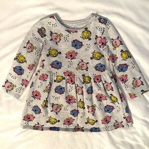 Mr. Man & Little Miss Tesco Sanrio Gray Sweatshirt Skater Dress 18-24M baby girl